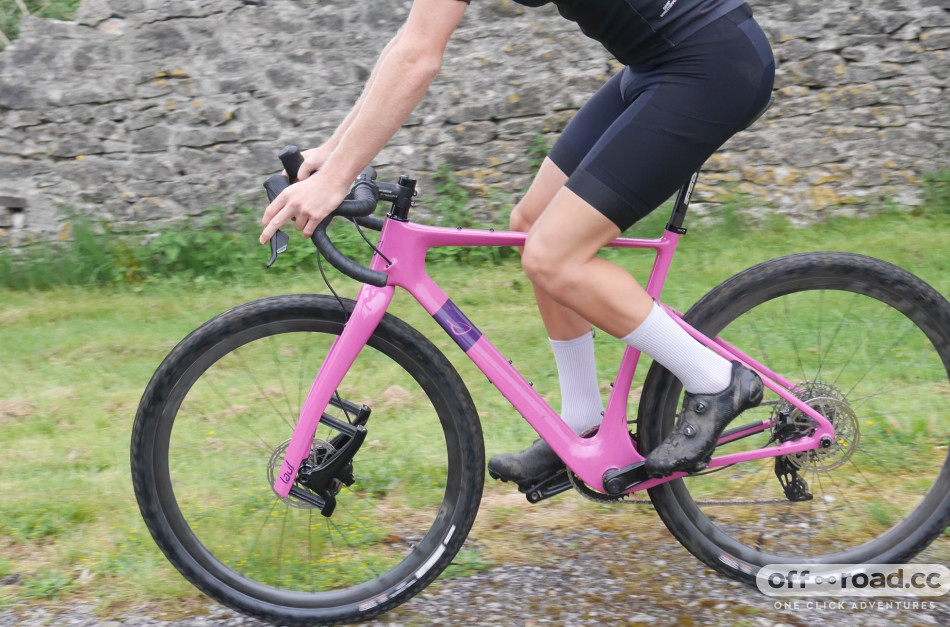 Pink gravel bike on sale